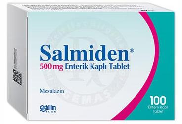 SALMIDEN 500 MG 100 ENT. таблетки