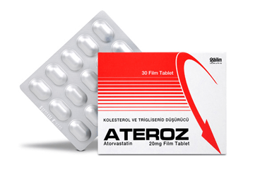ATEROZ 20 MG 30 таблетки покрытые оболочкой