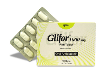 GLIFOR 1000 MG 100 таблетки покрытые оболочкой