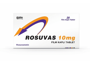 ROSUVAS 10 MG 28 таблетки покрытые оболочкой