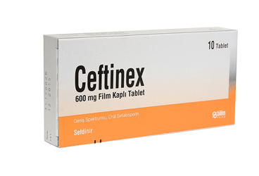 CEFTINEX 600 MG 10 таблетки покрытые оболочкой — фото упаковки