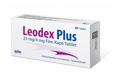 LEODEX Plus 25 MG/4 MG 20 таблетки покрытые оболочкой