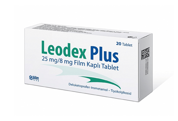 LEODEX Plus 25 MG/8 MG 14 таблетки покрытые оболочкой