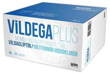 VILDEGA Plus 50 MG/850 MG таблетки покрытые оболочкой (60 таблетки)