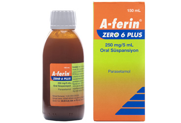 A-FERIN Zero 6 Plus 250 MG/5 ML суспензия для приёма внутрь (150 ML)