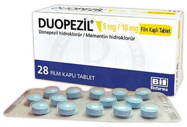 DUOPEZIL 5 MG/10 MG таблетки покрытые оболочкой (28 таблетки покрытые оболочкой)