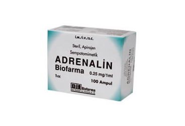 ADRENALIN BIOFARMA 0,25 MG 10 ампулы