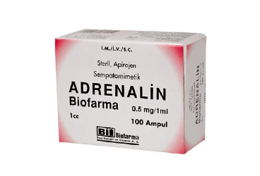 ADRENALIN BIOFARMA 0,5MG/1 ML 100 ампулы