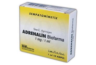 ADRENALIN BIOFARMA 1 MG 10 ампулы