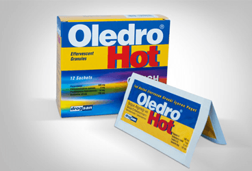OLEDRO HOT TEK DOZLUK EFERVESAN гранулы ICEREN 12 POSET — фото упаковки