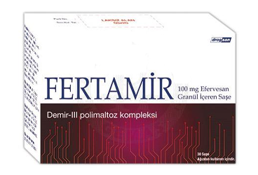 FERTAMIR 100 MG EFERVESAN гранулы ICEREN саше