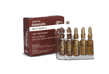 ADRENALIN 1 MG/ 1 ML раствор для инъекций, 10 ампулы