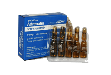 ADRENALIN 0,5 MG/ 1 ML раствор для инъекций, 10 ампулы
