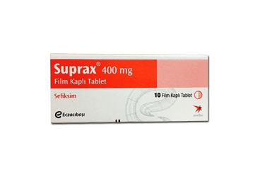 SUPRAX 400 MG 10 таблетки покрытые оболочкой
