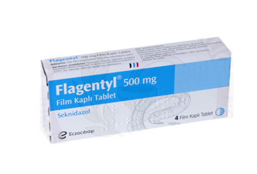 FLAGENTYL 500 MG 4 таблетки покрытые оболочкой