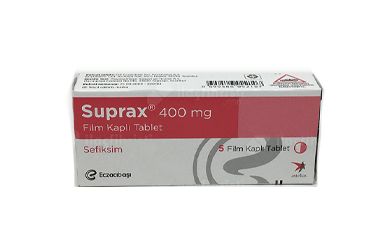 SUPRAX 400 MG 5 таблетки покрытые оболочкой
