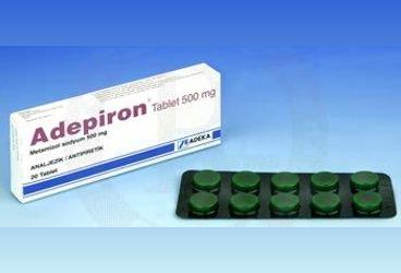 ADEPIRON 500 MG таблетки