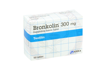 BRONKOLIN 300 MG DEGISTIRILMIS SALIMLI таблетки (50 таблетки)