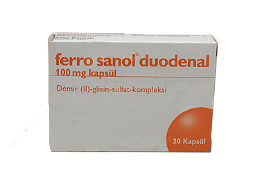 FERRO SANOL DUODENAL 100 MG капсулы