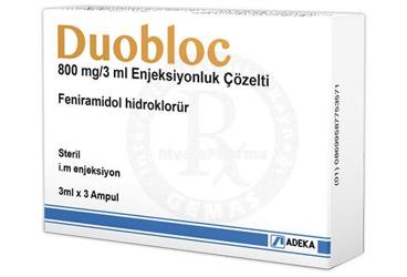 DUOBLOC 800 MG/3 ML IM раствор для инъекций