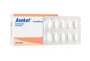 ASEKET 25/500 MG 20 таблетки покрытые оболочкой