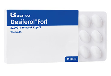 DESIFEROL Forte 20.000 IU ΠΌΡΠ³ΠΊΠΈΠ΅ ΠΊΠ°ΠΏΡΡΠ»Ρ (14 ΠΊΠ°ΠΏΡΡΠ»Ρ)