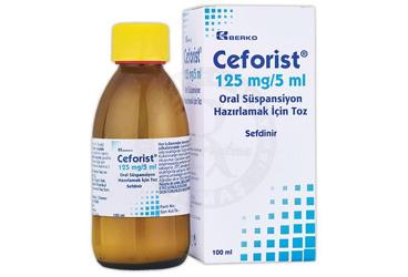 CEFORIST 125 MG/5 ML суспензия для приёма внутрь HAZIRLAMAK ICIN порошок (100 ML)