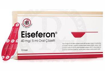 EISEFERON 40 MG/5 ML раствор для приёма внутрь 10 KASIK