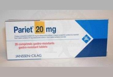 PARIET 20 MG 28 ENTERIK таблетки