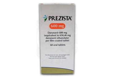 PREZISTA 600 MG 60 таблетки покрытые оболочкой