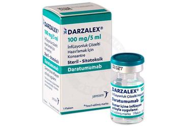 DARZALEX 100 MG/5 ML раствор для инфузий HAZIRLAMAK ICIN KONSANTRE