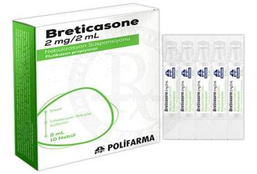 BRETICASONE 2 MG/2 ML NEBULIZASYON суспензияU