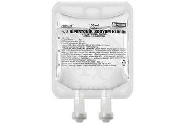POLIFLEKS % 3 SODYUM KLORUR SOL. 100 ML(PVC TORBA) SETSIZ