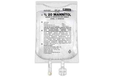 POLIFLEKS %20 MANNITOL SUDAKI SOLUSYONU 500 ML PVC SETSIZ