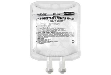 POLIFLEKS % 5 DEKSTROZ LAKTATLI RINGER внутривенная инфузия ICIN COZELTI 250 ML TORBA SETSIZ