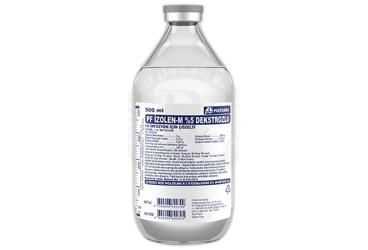 IZOLEN-M %5 DEKSTROZLU SOLUSYON 500 CC CAM SISE SETSIZ