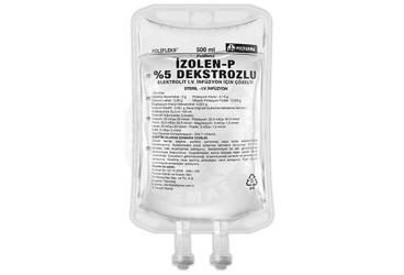 POLIFLEKS IZOLEN-P %5 DEKSTROZ ELEKTROLIT SOLUSYON 500 ML PVC TORBA SETSIZ