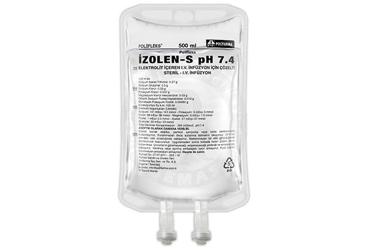 POLIFLEKS IZOLEN-S PH 7.4 ELEKTROLIT внутривенная инфузия ICIN COZELTI 500 ML SETSIZ