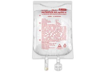 POLTEOFILIN 400 IV INF. ICIN ENJEKTABL COZELTI 500 ML SETLI
