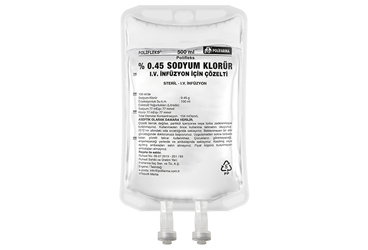 POLIFLEKS %0,45 SODYUM KLORUR внутривенная инфузия ICIN COZELTI 500 ML (SETSIZ)