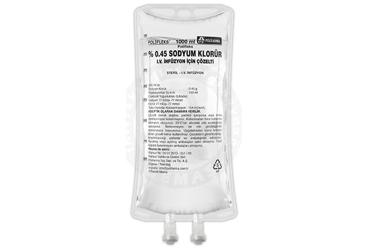 POLIFLEKS %0,45 SODYUM KLORUR внутривенная инфузия ICIN COZELTI 1000 ML (SETSIZ)