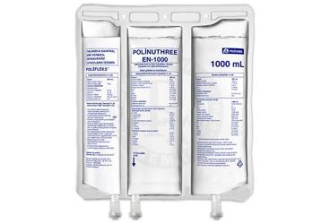 POLINUTHREE EN-1000ELEKTROLITLI AMINO ASIT COZELTISI GLUKOZ COZELTISI VE LIPIDэмульсияU 1000 ML