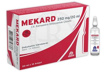 MEKARD 250 MG/20 ML I.V. KONSANTRE раствор для инфузий (10 ампулы)