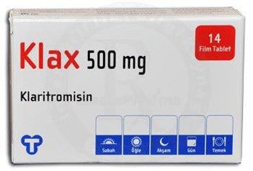 KLAX 500 MG 14 таблетки