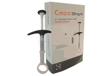 CIMZIA 200 MG/ML SC STERIL готовый к применению 2 шприц-ручка