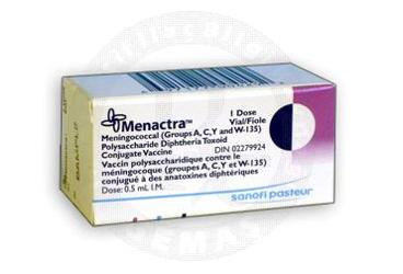 MENACTRA 0,5 ML IM раствор для инъекций ICEREN 1 флакон