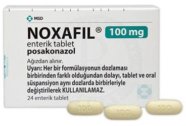 NOXAFIL 100 MG 24 ENTERIK таблетки