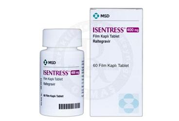 ISENTRESS 400 MG 60 таблетки покрытые оболочкой
