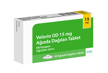 VELORIN OD 15 MG AGIZDA DAGILAN 30 таблетки