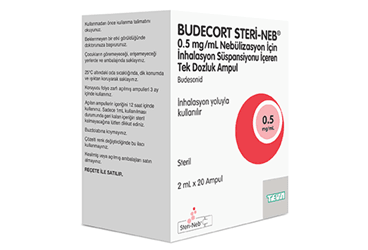 BUDECORT STERI-NEB 0,5 MG/ML NEBULIZASYON ICIN INHALASYON суспензияU ICEREN TEK DOZLUK 20 ампулы